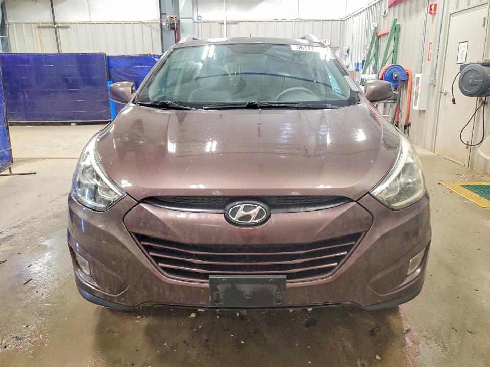 2014 Hyundai Tucson VIN KM8JU3AG3EU934378 COPART salvage auction — NORMAL WEAR, Wy - Certificate Of Title, sold $600 on 2026-07-22 (photo 5)