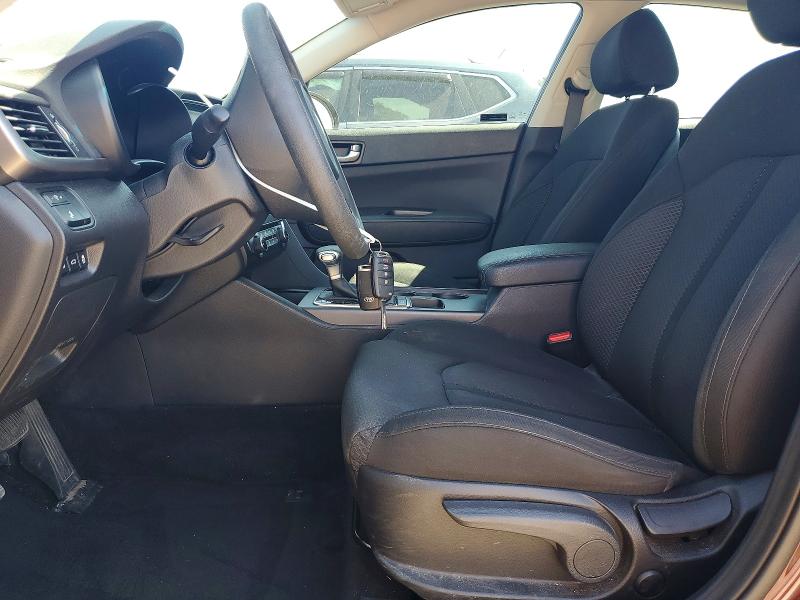 2018 Kia Optima VIN 5XXGT4L38JG214477 COPART salvage auction — HAIL, Ia - Cert Of Title-Salvage Title, sold $4,000 on 2026-07-24 (photo 7)