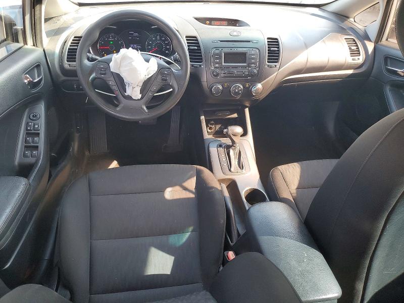 2016 Kia Forte VIN KNAFK4A63G5607261 COPART salvage auction — FRONT END, Tx - Salvage Vehicle Title, sold $150 on 2026-07-30 (photo 8)