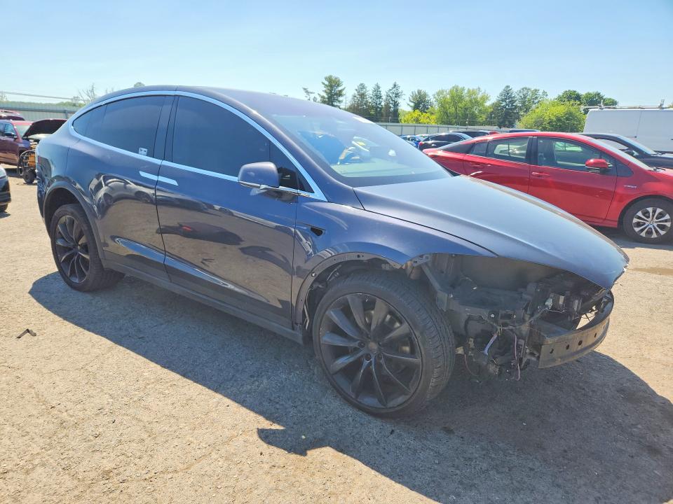 2016 Tesla Model x VIN 5YJXCAE23GF005713 COPART salvage auction — FRONT END, PA - CERTIFICATE OF SALVAGE, sold $1,000 on 2026-07-31 (photo 4)