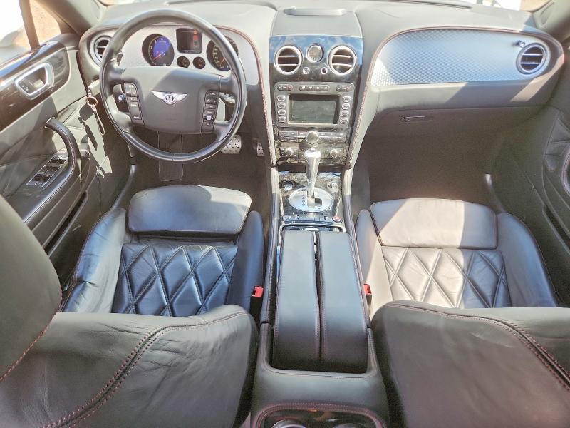 2008 Bentley Continental VIN SCBBE53W78C055551 COPART salvage auction — FRONT END, AB - BOS - SALVAGE, sold $2,050 on 2026-07-21 (photo 8)