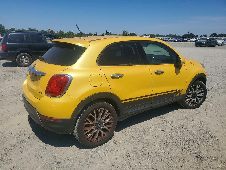 2016 Fiat VIN ZFBCFYCT0GP386343 COPART salvage auction — FRONT END, Ca - Dis/Dlr/Exp Only Clean Title, sold $800 on 2026-07-08 (photo 3)