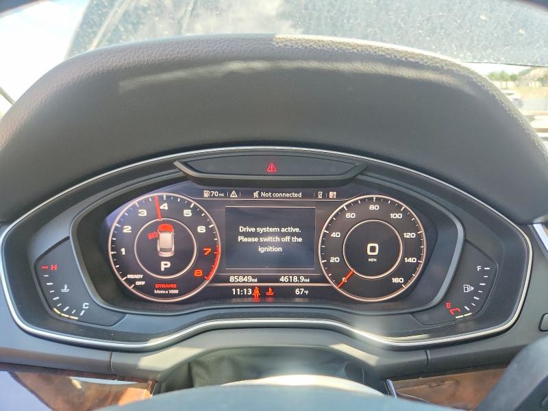 2018 Audi VIN WA1BNAFY6J2236598 COPART salvage auction — MINOR DENT/SCRATCHES, Co - Salvage Title, sold $10,600 on 2026-08-05 (photo 9)