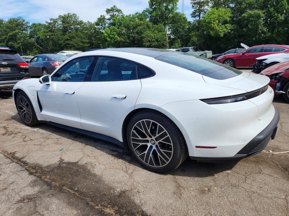2021 Porsche Taycan VIN WP0AA2Y13MSA13431 COPART salvage auction — FRONT END, Ga - Cert Of Title-Salvage, sold $23,300 on 2026-07-10 (photo 2)