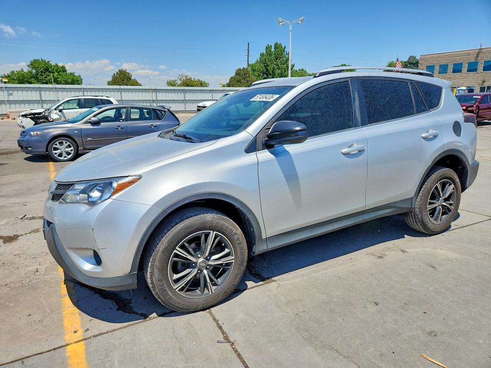 2014 Toyota Rav 4 VIN JTMZFREV4EJ019585 COPART salvage auction — FRONT END, Co - Certificate Of Title, sold $7,000 on 2026-07-15 (photo 1)