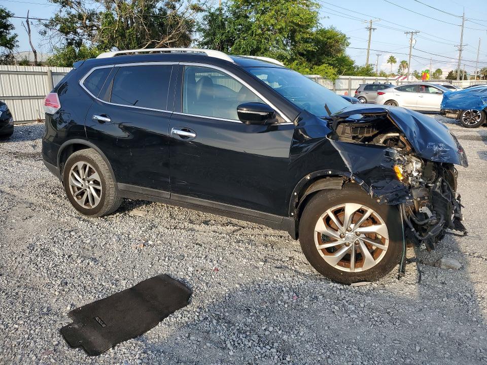 2014 Nissan Rogue VIN 5N1AT2MT6EC794869 COPART salvage auction — FRONT END, Fl - Cert Of Title Slvg Rebuildable, sold $500 on 2026-07-10 (photo 4)