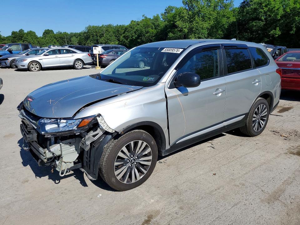 2020 Mitsubishi VIN JA4AZ3A38LZ047596 COPART salvage auction — FRONT END, Pa - Certificate Of Salvage, sold $2,350 on 2026-07-23 (photo 1)