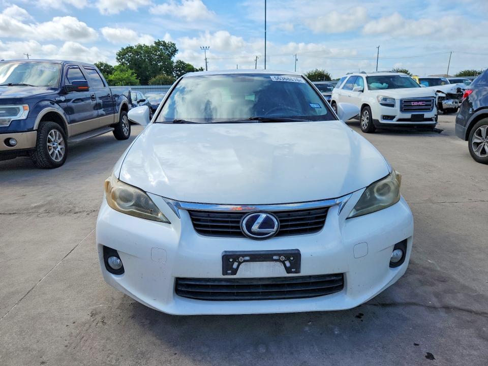 2013 Lexus Ct VIN JTHKD5BH6D2127258 COPART salvage auction — HAIL, Tx - Certificate Of Title, sold $4,300 on 2026-07-20 (photo 5)