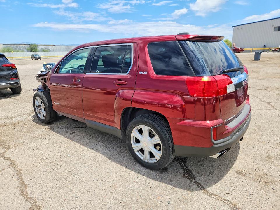 2017 Gmc Terrain VIN 2GKALMEK3H6118645 COPART salvage auction — FRONT END, Az - Cert Of Title - Salvage, sold $1,500 on 2026-07-31 (photo 2)