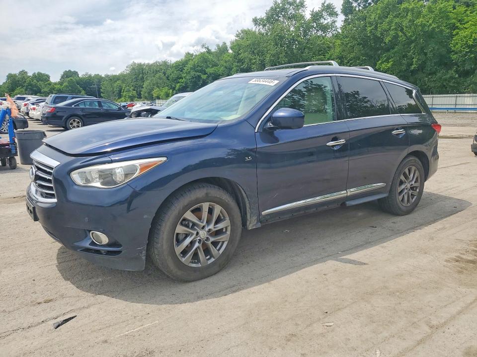 2015 Infiniti Qx60 VIN 5N1AL0MM2FC532619 COPART salvage auction — FRONT END, Oh - Cert Of Title-Salvage, sold $525 on 2026-07-23 (photo 1)