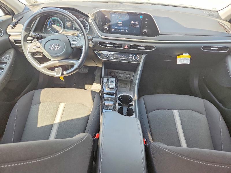 2022 Hyundai Sonata hybrid VIN KMHL34JJ0NA043253 COPART salvage auction — WATER/FLOOD, Md - Cert Of Salvage-Flood Damage, sold $7,100 on 2026-07-29 (photo 8)