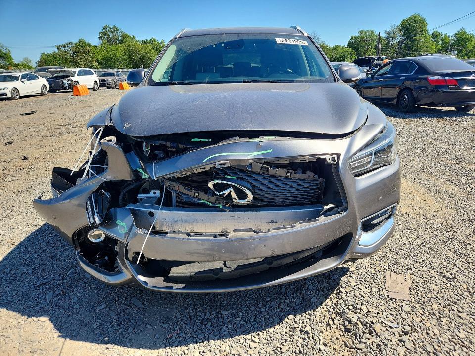 2020 Infiniti Qx60 VIN 5N1DL0MM2LC548747 COPART salvage auction — FRONT END, Nj - Cert Of Title-Salvage, sold $5,200 on 2026-07-31 (photo 5)