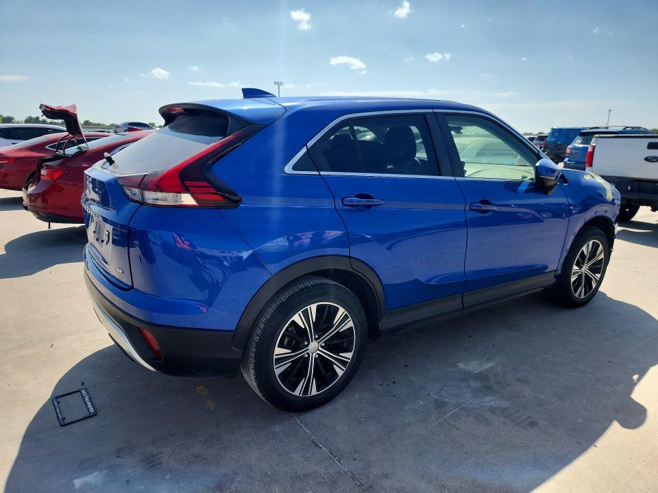 2022 Mitsubishi ECLIPSE VIN JA4ASWAA8NZ051493 COPART salvage auction — FRONT END, Tx - Salvage Vehicle Title, sold $4,750 on 2026-07-16 (photo 3)