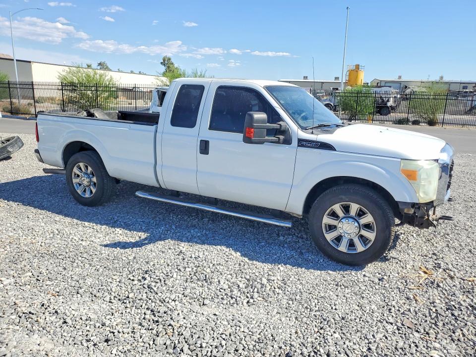2011 Ford F-250 super duty VIN 1FT7X2A60BEA57491 COPART salvage auction — FRONT END, Nv - Salvage Title, sold $1,250 on 2026-07-08 (photo 4)