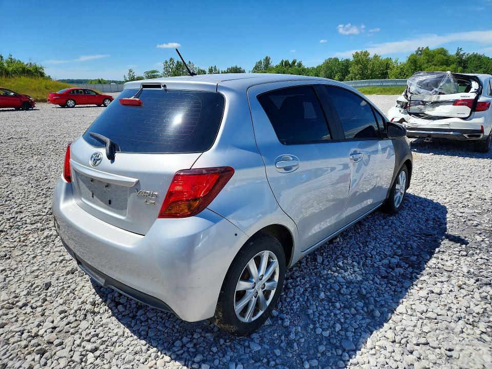 2015 Toyota Yaris VIN VNKKTUD39FA024531 COPART salvage auction — NORMAL WEAR, Mi - Dealer Only Clean Title, sold $250 on 2026-07-23 (photo 3)