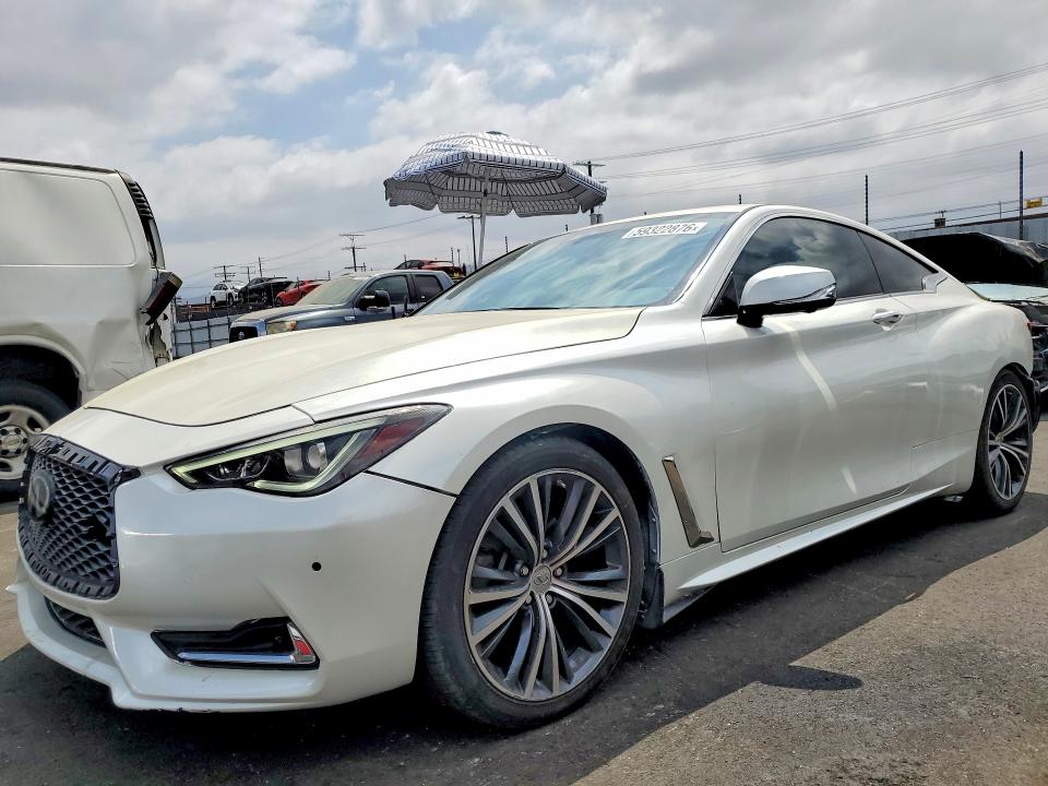 2019 Infiniti Q60 VIN JN1EV7EK8KM230412 COPART salvage auction — REAR END, Ca - Salvage Certificate, sold $2,650 on 2026-07-15 (photo 1)