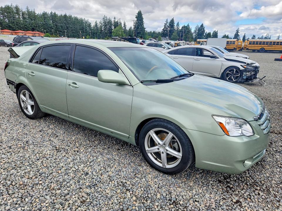 2005 Toyota Avalon VIN 4T1BK36BX5U006252 COPART salvage auction — REAR END, Wa - Vehicle Cert Of Ownership-Titl, sold $375 on 2026-07-02 (photo 4)