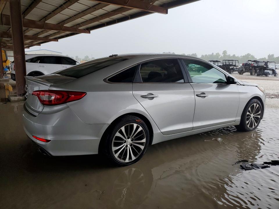 2015 Hyundai Sonata VIN 5NPE24AF4FH167760 COPART salvage auction — SIDE, Tx - Salvage Vehicle Title, sold $1,650 on 2026-07-31 (photo 3)