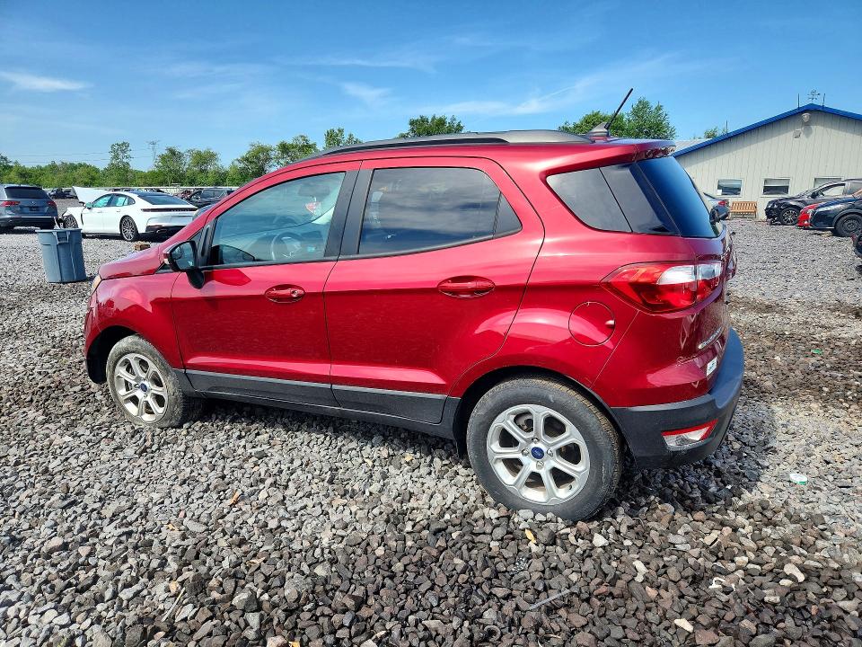 2018 Ford Ecosport VIN MAJ3P1TEXJC222766 COPART salvage auction — FRONT END, Il - Salvage Certificate, sold $1,900 on 2026-07-27 (photo 2)
