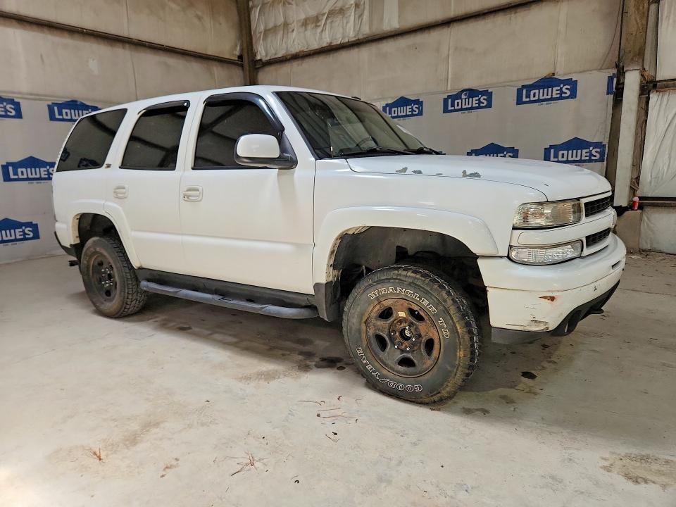 2003 Chevrolet Tahoe VIN 1GNEK13Z63R256053 COPART salvage auction — NORMAL WEAR, MS - CERTIFICATE OF TITLE, sold $300 on 2026-07-09 (photo 4)