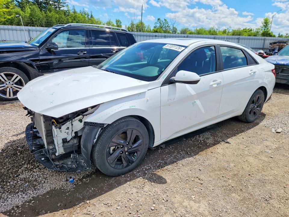 2023 Hyundai Elantra VIN KMHLM4AG0PU478941 COPART salvage auction — FRONT END, On - Permit Salvage, sold $5,900 on 2026-07-07 (photo 1)