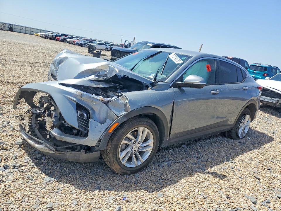 2024 Buick Envista VIN KL47LAE22RB056541 COPART salvage auction — FRONT END, Tx - Salvage Vehicle Title, sold $90 on 2026-07-28 (photo 1)