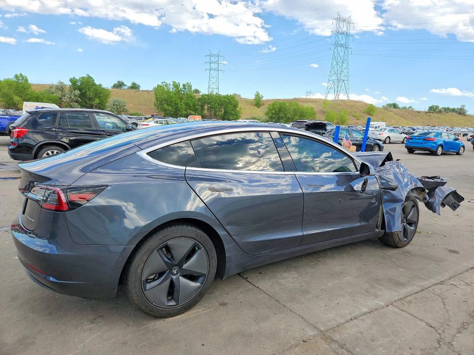 2019 Tesla Model 3 VIN 5YJ3E1EB2KF209954 COPART salvage auction — FRONT END, CO - SALVAGE TITLE, sold $2,850 on 2026-07-27 (photo 3)