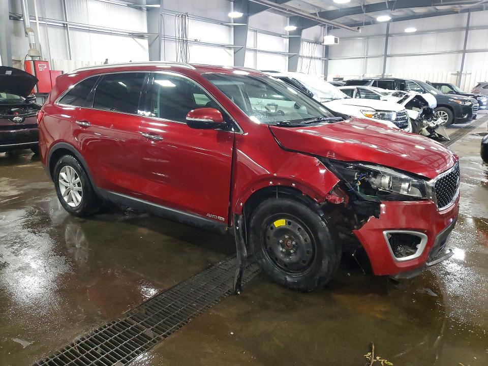 2017 Kia Sorento VIN 5XYPGDA5XHG205598 COPART salvage auction — FRONT END, Mn - Cert Of Title-Prior Salvage, sold $1,300 on 2026-07-14 (photo 4)