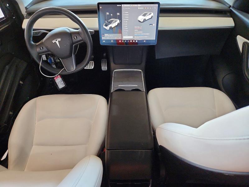 2021 Tesla VIN 5YJYGDEF5MF211575 COPART salvage auction — SIDE, Az - Cert Of Title - Salvage, sold $2,550 on 2026-07-13 (photo 8)