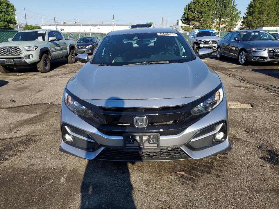 2021 Honda Civic VIN SHHFK7H47MU416959 COPART salvage auction — SIDE, Co - Salvage Title, sold $7,500 on 2026-07-07 (photo 5)