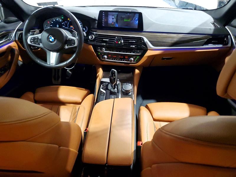 2019 BMW 5er VIN WBAJB1C5XKB376057 COPART salvage auction — MECHANICAL, Pa - Certificate Of Salvage, sold $9,700 on 2026-07-15 (photo 8)