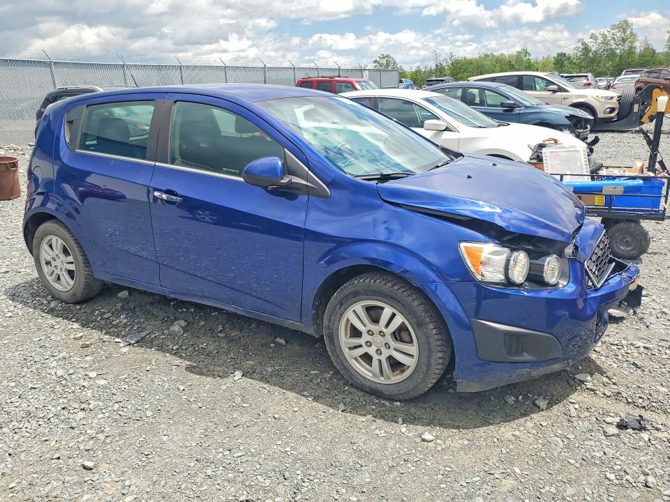 2013 Chevrolet SONIC VIN 1G1JC6EH6D4186891 COPART salvage auction — FRONT END, Ns - Cert Of Registration, sold $375 on 2026-07-09 (photo 4)