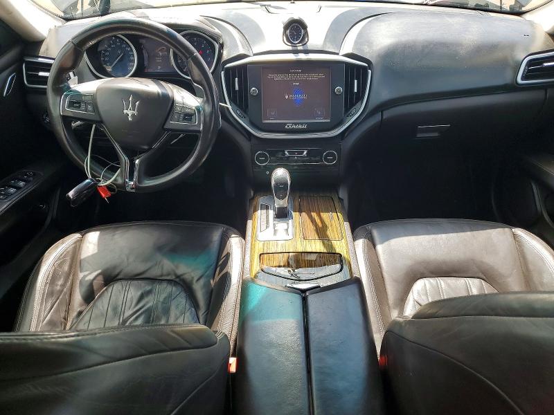 2014 Maserati Ghibli VIN ZAM57RTAXE1125207 COPART salvage auction — FRONT END, Fl - Cert Of Title-Rebuilt, sold $3,800 on 2026-07-08 (photo 8)
