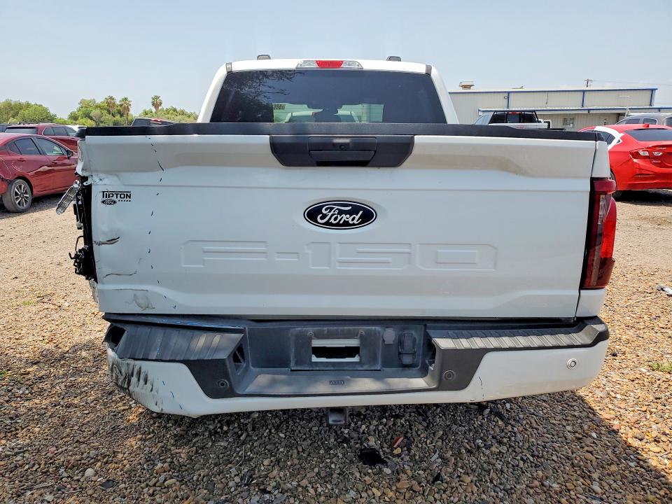 2024 Ford F-150 lightning VIN 1FTEW2K54RFA57501 COPART salvage auction — ALL OVER, TX - SALVAGE VEHICLE TITLE (P), sold $14,700 on 2026-08-19 (photo 6)