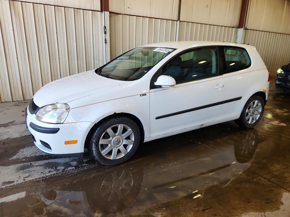 2009 Volkswagen Golf VIN WVWBA71K09W030138 COPART salvage auction — REAR END, Pa - Certificate Of Salvage, sold $400 on 2026-07-02 (photo 1)