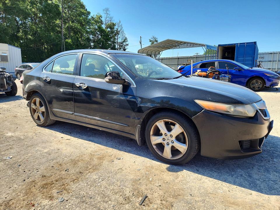 2009 Acura Tsx VIN JH4CU26689C022279 COPART salvage auction — REAR END, FL - CERT OF TTL-REBUILT&SLVG RBLD, sold $100 on 2026-07-24 (photo 4)