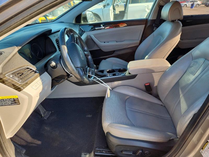 2017 Hyundai Sonata VIN KMHE34L1XHA060197 COPART salvage auction — REAR END, PA - CERTIFICATE OF SALVAGE, sold $2,000 on 2026-07-31 (photo 7)