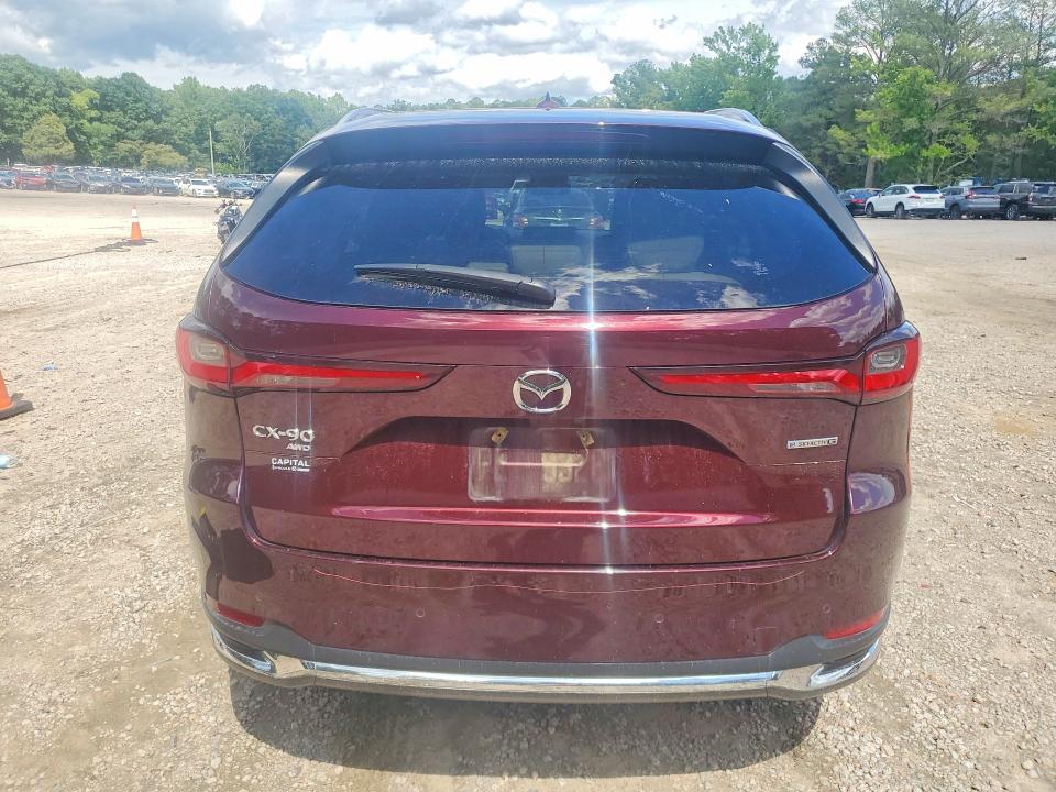 2024 Mazda VIN JM3KKDHD3R1121122 COPART salvage auction — SIDE, Nc - Salvage Certificate Of Title, sold $5,500 on 2026-07-31 (photo 6)