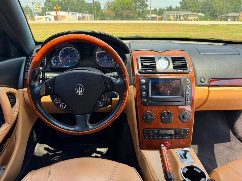 2006 Maserati Quattroporte VIN ZAMCE39A360022008 COPART salvage auction — FRONT END, Tx - Certificate Of Title (P), sold $1,950 on 2026-07-30 (photo 9)