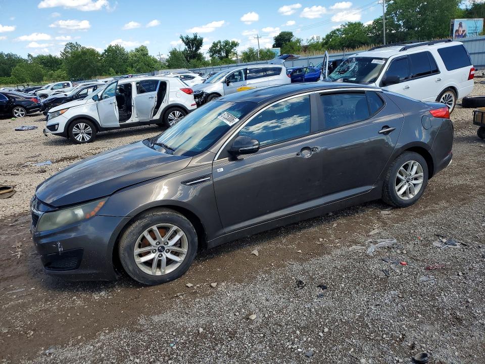 2011 Kia Optima VIN KNAGM4A71B5122620 COPART salvage auction — VANDALISM, Il - Salvage Certificate, sold $375 on 2026-07-31 (photo 1)