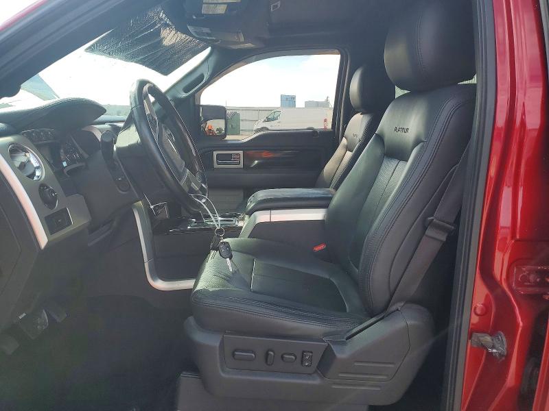 2013 Ford F-150 VIN 1FTFW1ETXDFB74856 COPART salvage auction — ROOF, Tx - Salvage Vehicle Title, sold $4,450 on 2026-07-31 (photo 7)