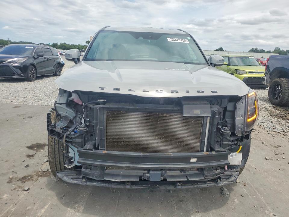 2022 Kia Telluride VIN 5XYP5DHC2NG301912 COPART salvage auction — FRONT END, Fl - Cert Of Title Slvg Rebuildable, sold $10,000 on 2026-07-13 (photo 5)