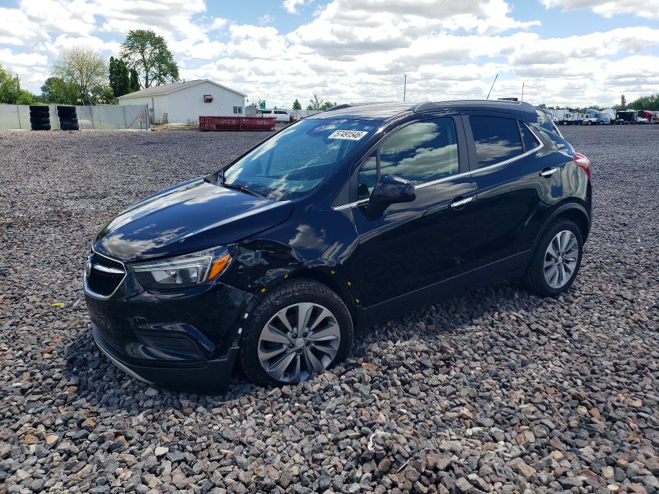2020 Buick Encore VIN KL4CJASB7LB337105 COPART salvage auction — FRONT END, In - Cert Of Title-Salvage Title, sold $2,450 on 2026-07-21 (photo 1)