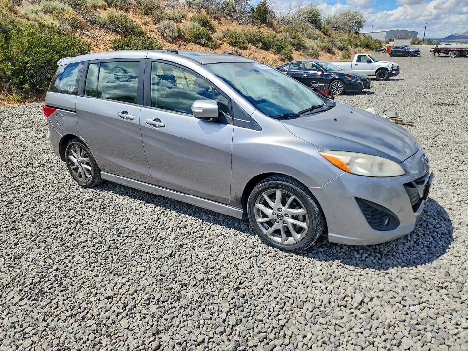 2013 Mazda 5 VIN JM1CW2DL6D0158411 COPART salvage auction — REAR END, Nv - Salvage Title, sold $150 on 2026-07-16 (photo 4)