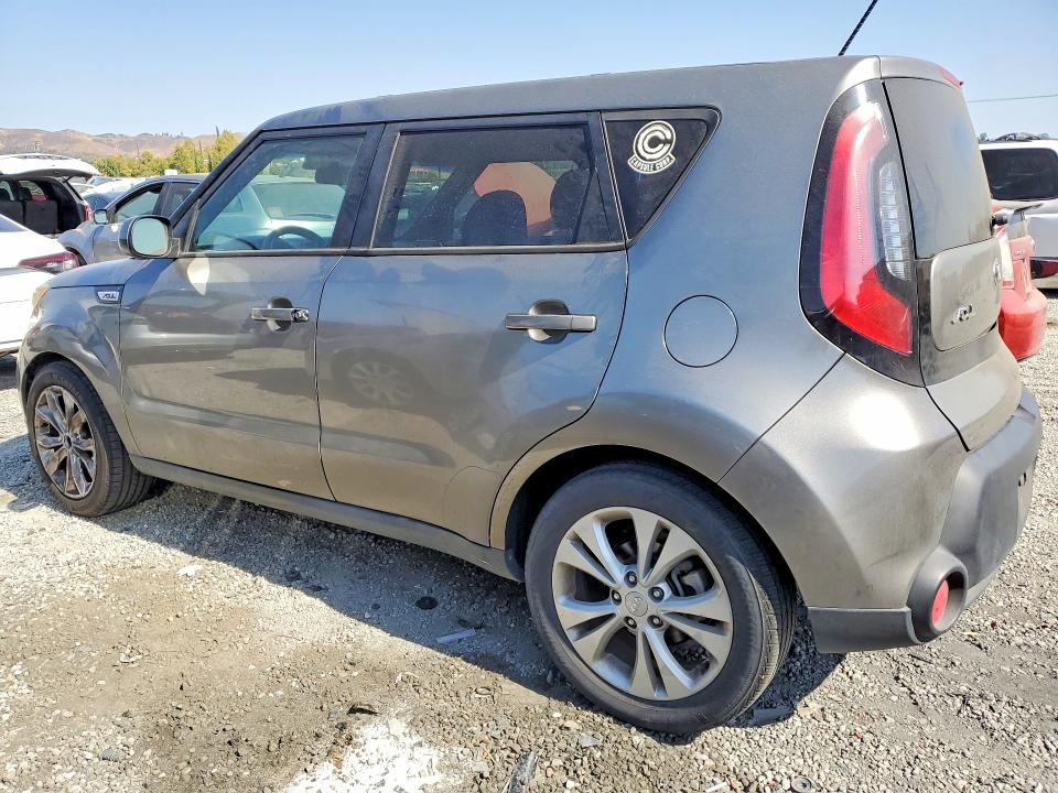 2015 Kia Soul VIN KNDJP3A57F7202958 COPART salvage auction — MECHANICAL, Ca - Dis/Dlr/Exp App For Dup Clean, sold $800 on 2026-07-29 (photo 2)