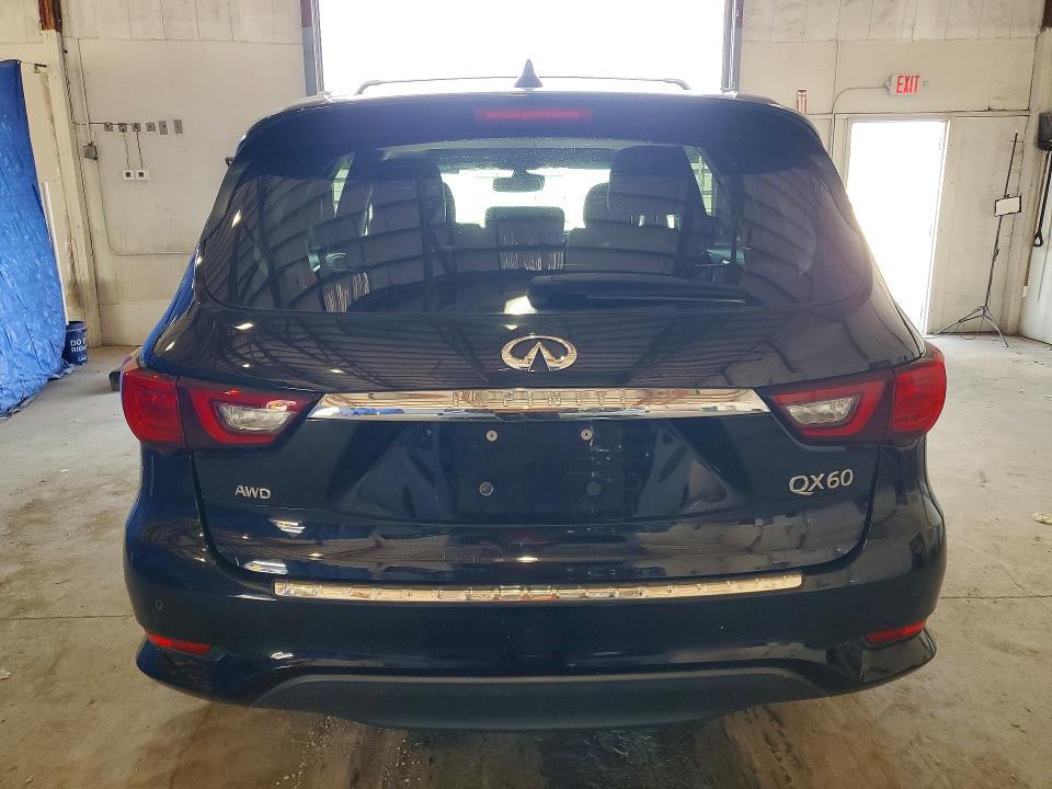 2019 Infiniti Qx60 VIN 5N1DL0MMXKC528843 COPART salvage auction — WATER/FLOOD, Ky - Cert Of Title-Rebuilt Water, sold $2,100 on 2026-07-23 (photo 6)