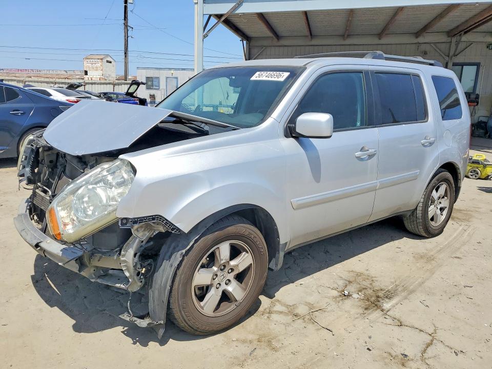 2010 Honda Pilot VIN 5FNYF3H67AB018820 — COPART salvage auction photo