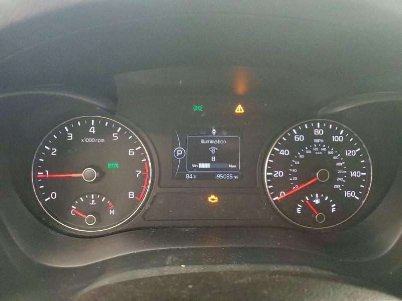 2016 Kia Optima VIN KNAGT4L33G5088751 COPART salvage auction — MECHANICAL, Il - Certificate Of Title, sold $2,130 on 2026-07-06 (photo 9)