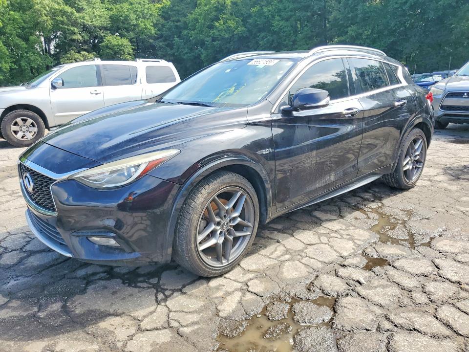 2017 Infiniti Qx30 VIN SJKCH5CPXHA033568 COPART salvage auction — FRONT END, Sc - Certificate Of Title, sold $3,500 on 2026-07-21 (photo 1)