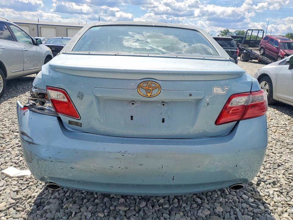 2007 Toyota Camry VIN 4T1BK46K77U500237 COPART salvage auction — REAR END, Ma - Cert Of Title-Reconstrctd Coll, sold $725 on 2026-07-06 (photo 6)